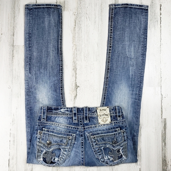 Rock Revival Other - Men's Rock Revival Altdarf Slim Straight Jean's.